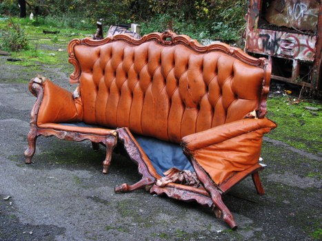 Illustration representing business waste removal in Purley